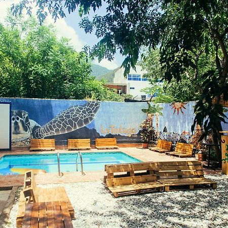 La Tortuga Hostel Taganga Exterior foto