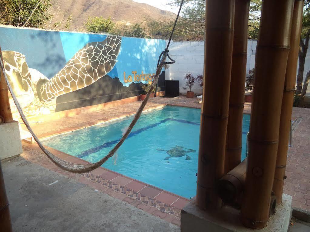 La Tortuga Hostel Taganga Exterior foto